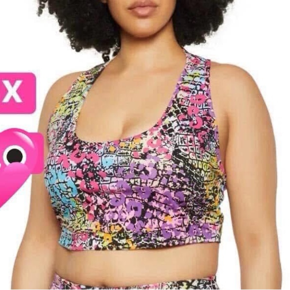 Colorful Women's Sports Bra